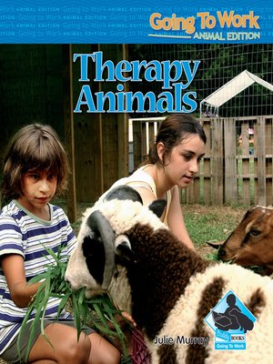 cover image of Therapy Animals
